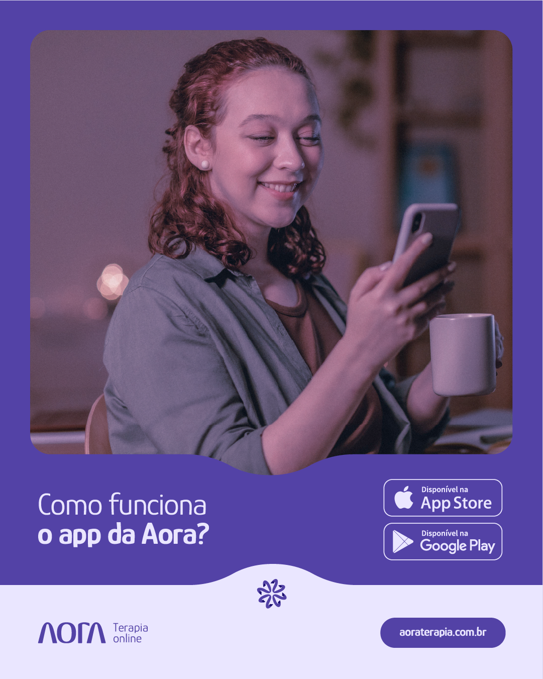 Aplicativo de terapia online: agora a Aora está na palma da sua mão